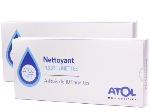 # 80 Lingettes Nettoyantes pour Lunettes ATOL NET 