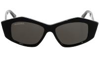 BALENCIAGA BB0106S 001 52 Lunette de Soleil Femme EXTREME