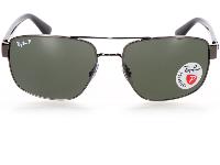 RAY-BAN RB3663 004/58 60 Lunette de soleil Homme